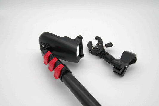 Water hose holder for telescopic extension